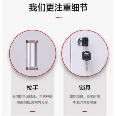 双节档案柜组合矮柜钢制储物柜A4档案盒文件柜铁皮柜资料柜财务办公柜分五节二节柜常规板材